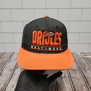 Baltimore Orioles Snapback Hat Black Orange MLB Baseball Cap Youngan Adult